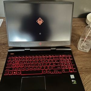 Hp omen 15 new!!!! Thing runs any game. Really nice laptop.